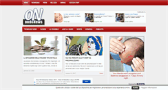 Desktop Screenshot of ondenews.it